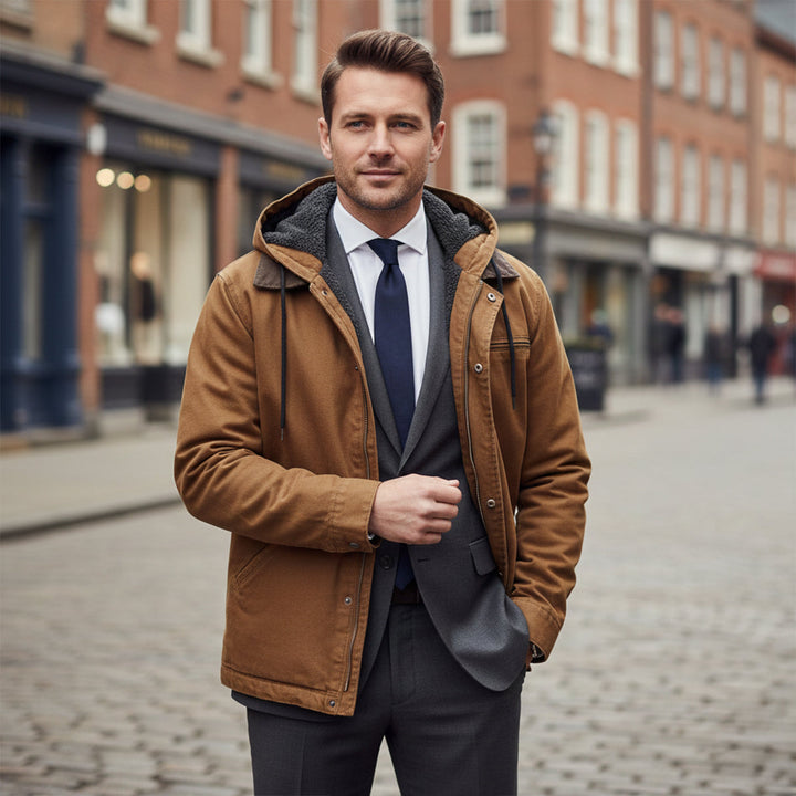 Ernest | Fleece Lined Hooded Jacket