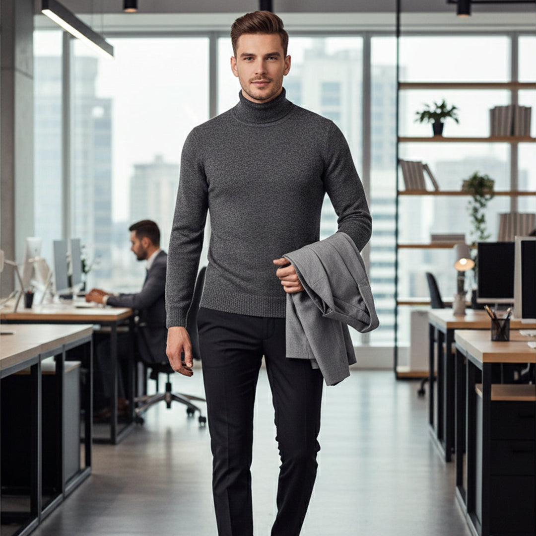 Gabriel | 100% Cashmere Turtleneck