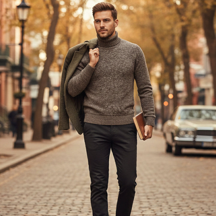 Gabriel | 100% Cashmere Turtleneck