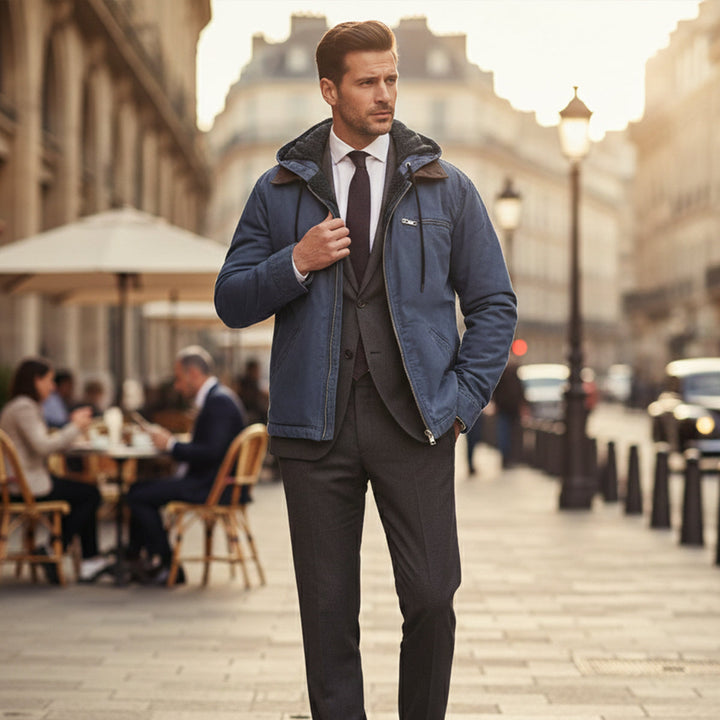 Ernest | Fleece Lined Hooded Jacket