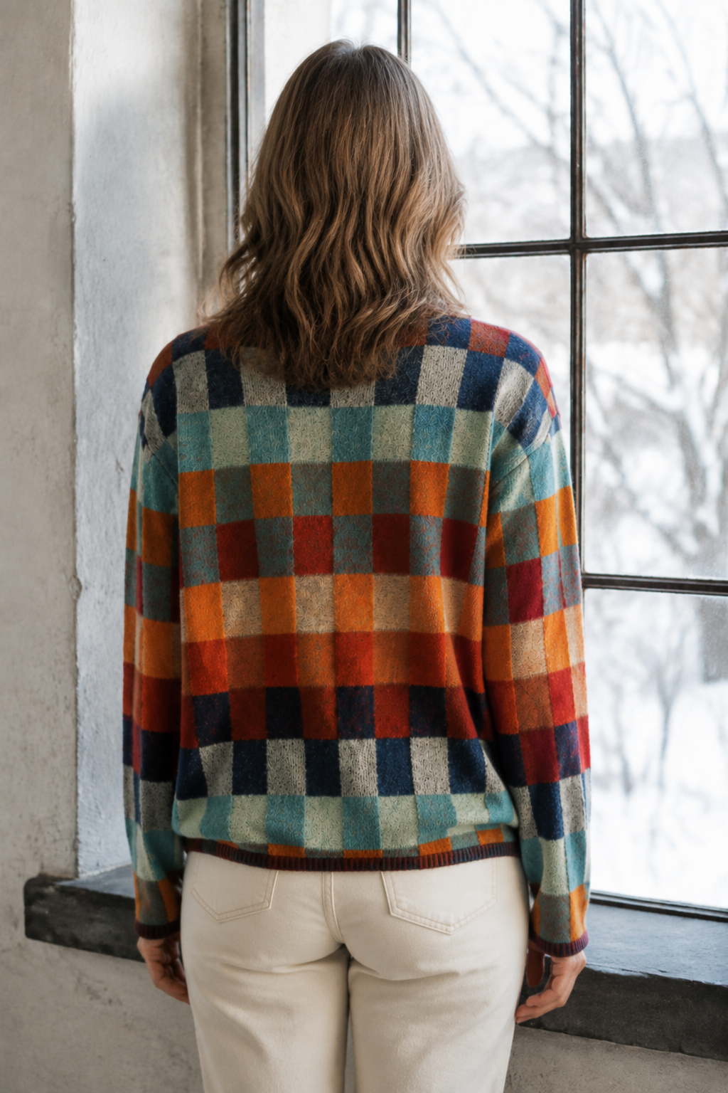Luxury Cashmere Pullover Van Gogh - Multicolor