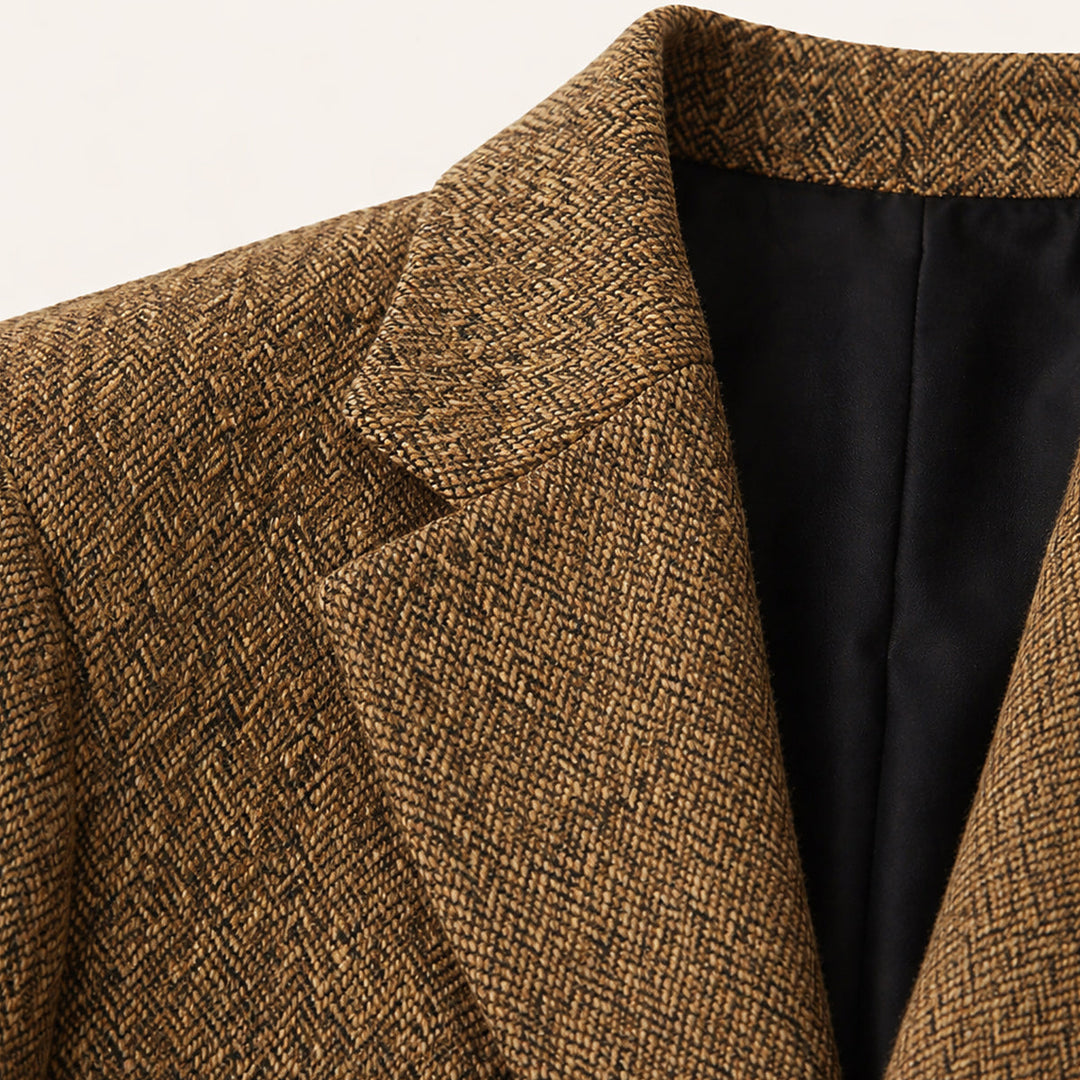 Fernand | Herringbone Tweed Blazer