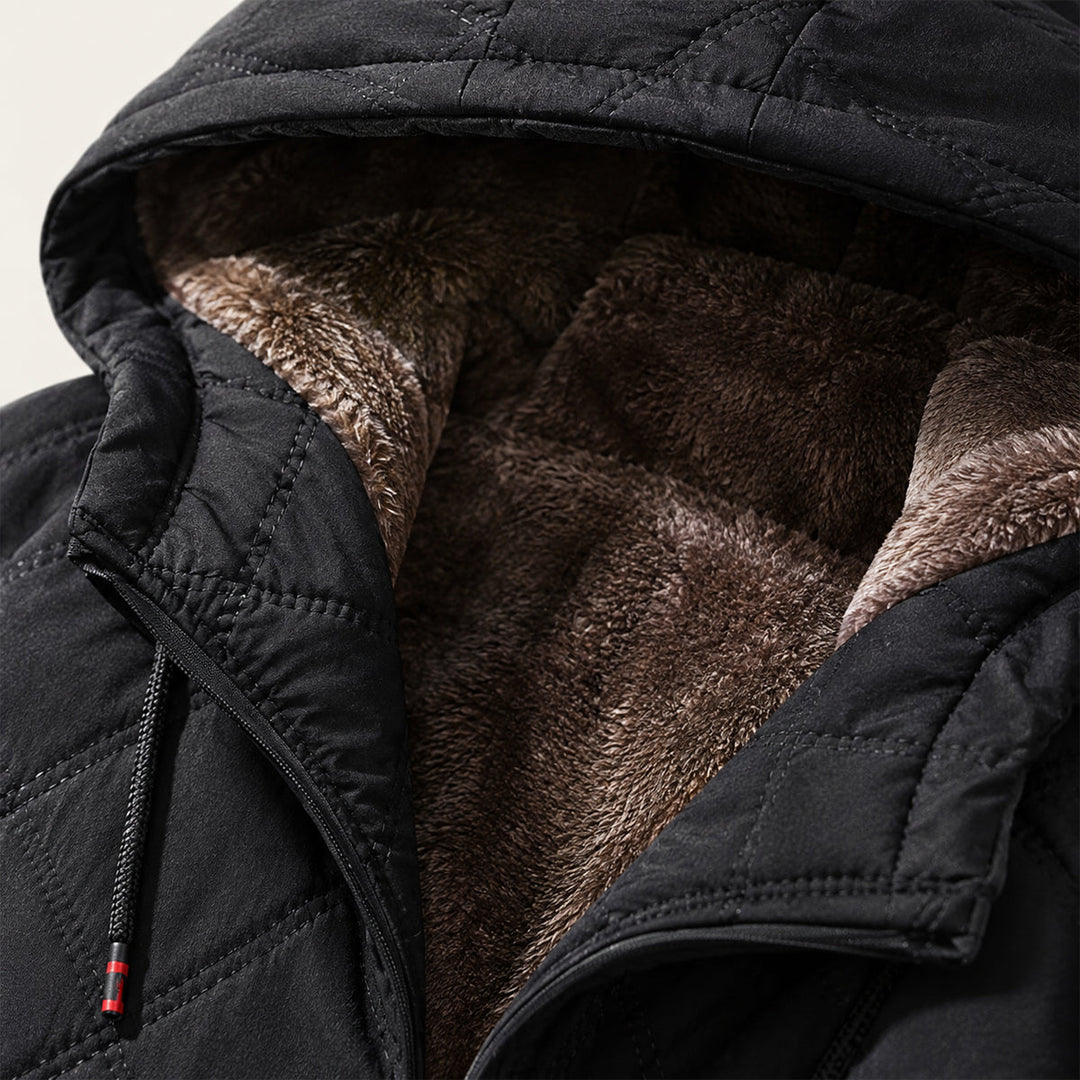 Philibert | Fleece Lined Quilted Puffer