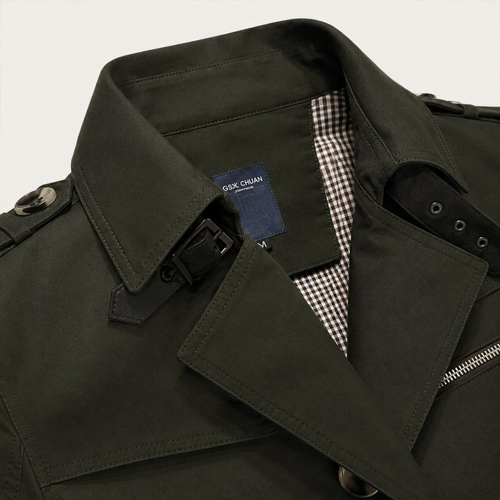 Marcellin | Double Breasted Trench Coat