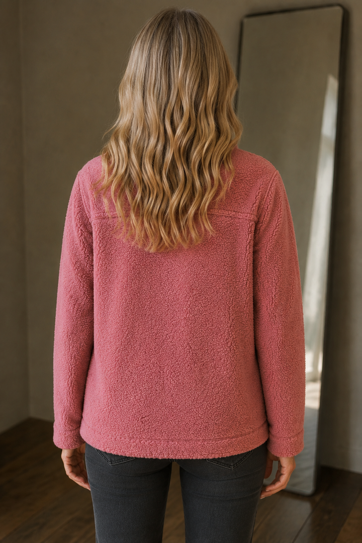 Marcelle | Hip Length Insulated Jacket - Pink