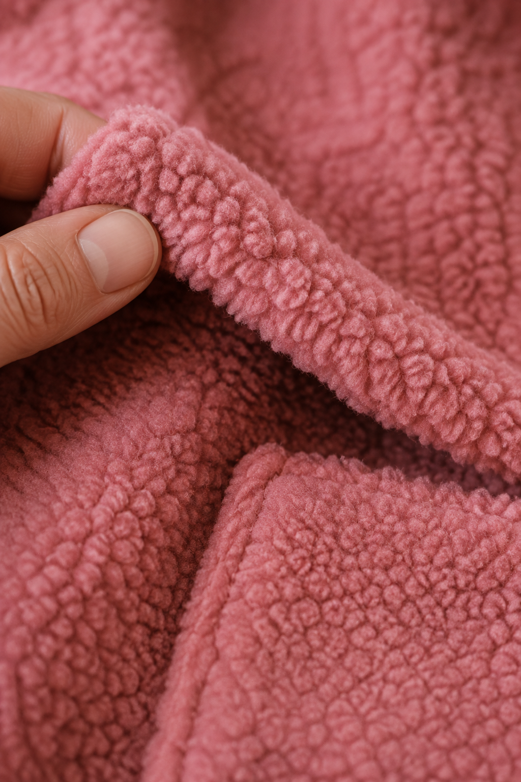 Marcelle | Hip Length Insulated Jacket - fabric close-up