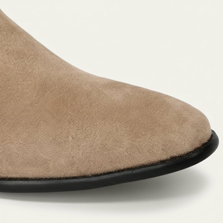 Alcide | Brushed Leather Chelsea Boot