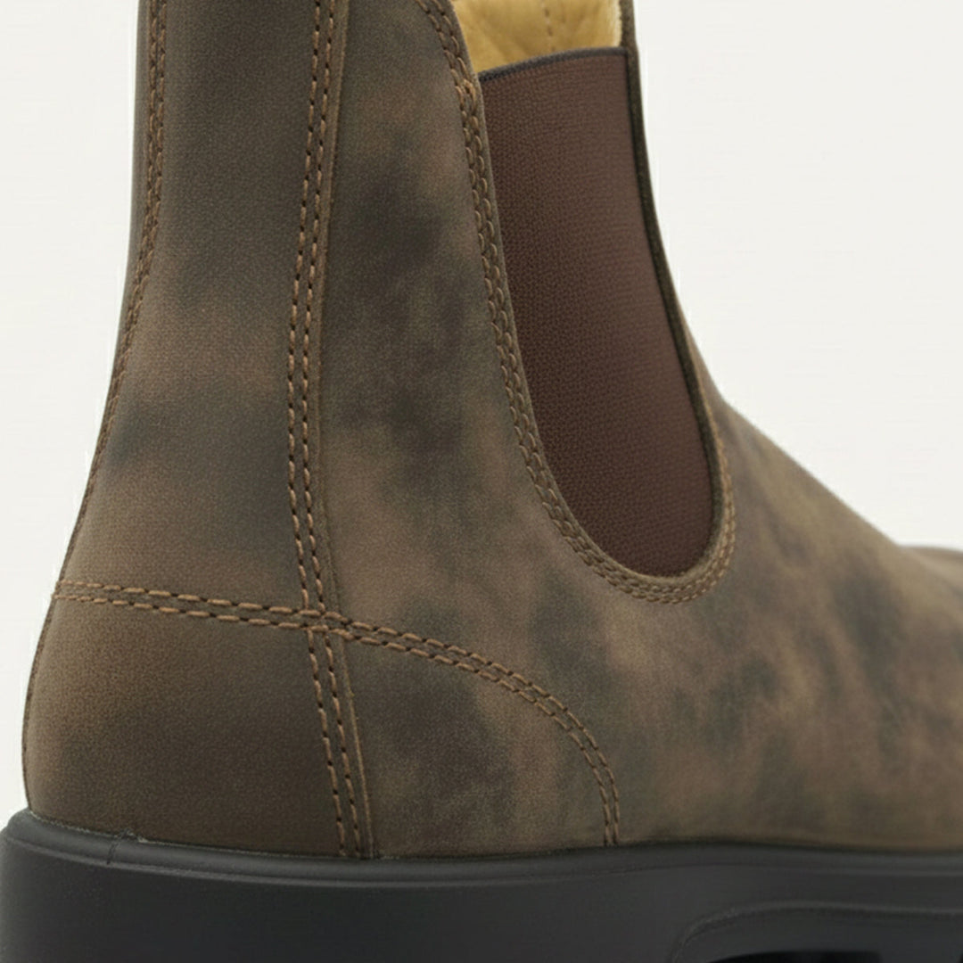 Benoit | Leather Chelsea Boot, Red Sole