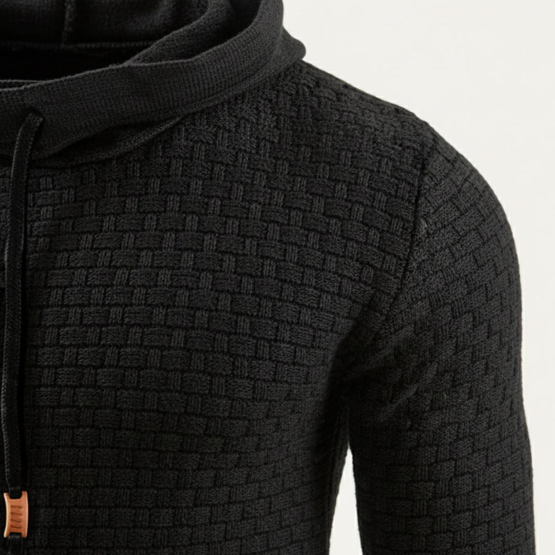 Apollinaire | Hooded Cotton Blend Knit