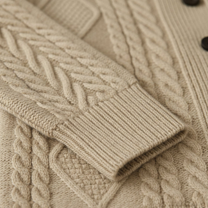 Yves | 100% Cashmere Button Cardigan