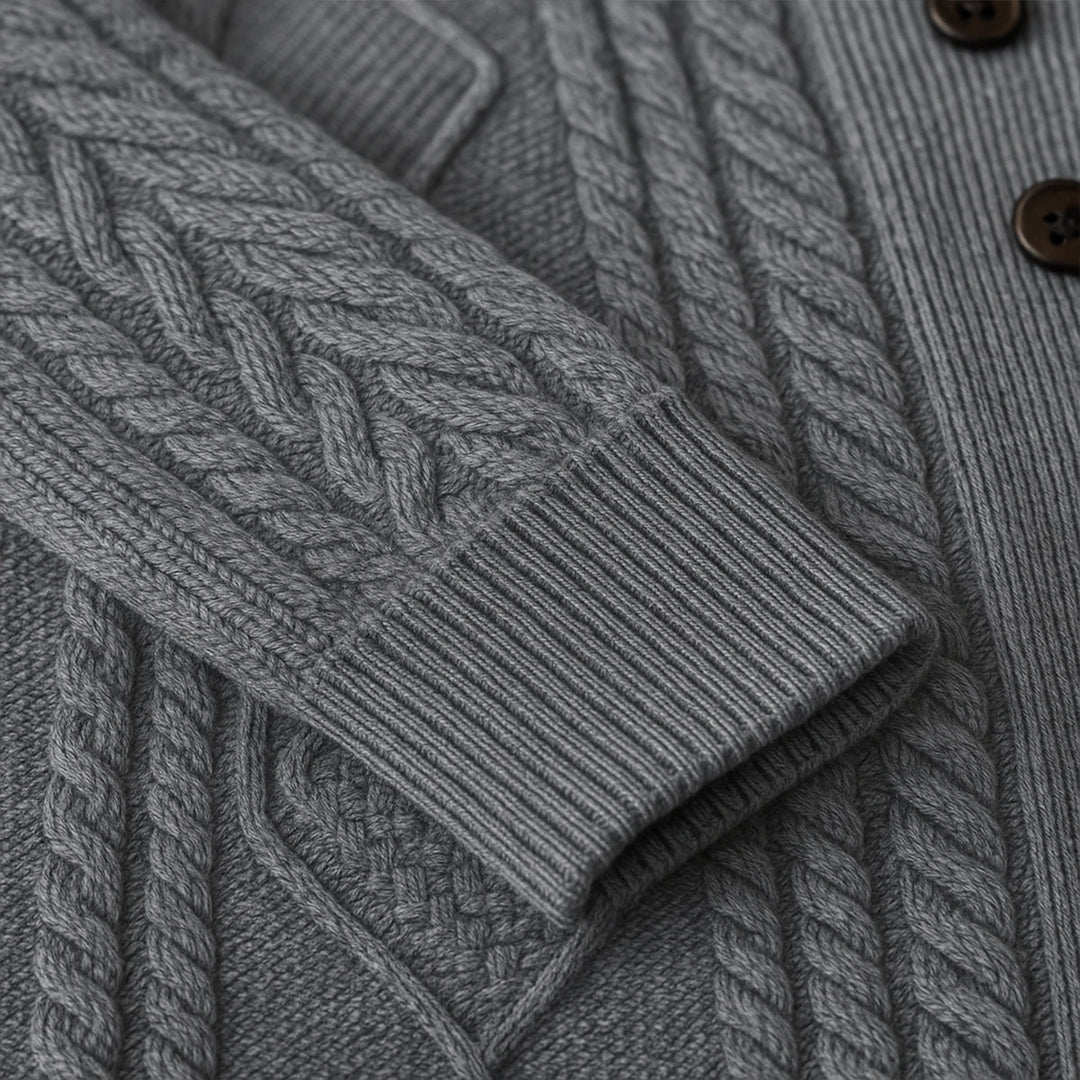Ambroise | Soft Knit Side Pocket Cardigan