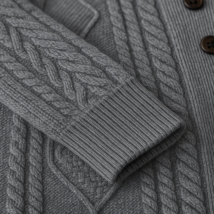 Ambroise | Soft Knit Side Pocket Cardigan