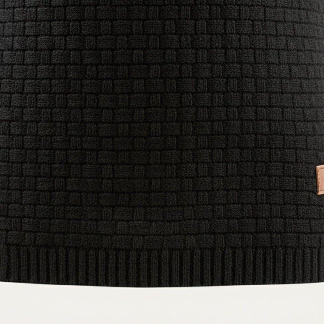 Apollinaire | Hooded Cotton Blend Knit