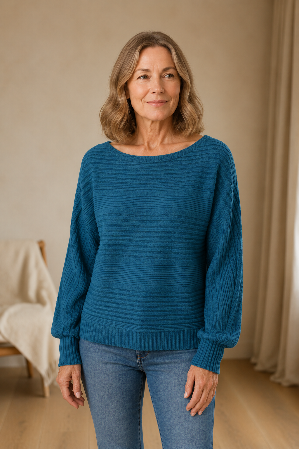 Montana | Classic Crew Neck T-Shirt - Blue