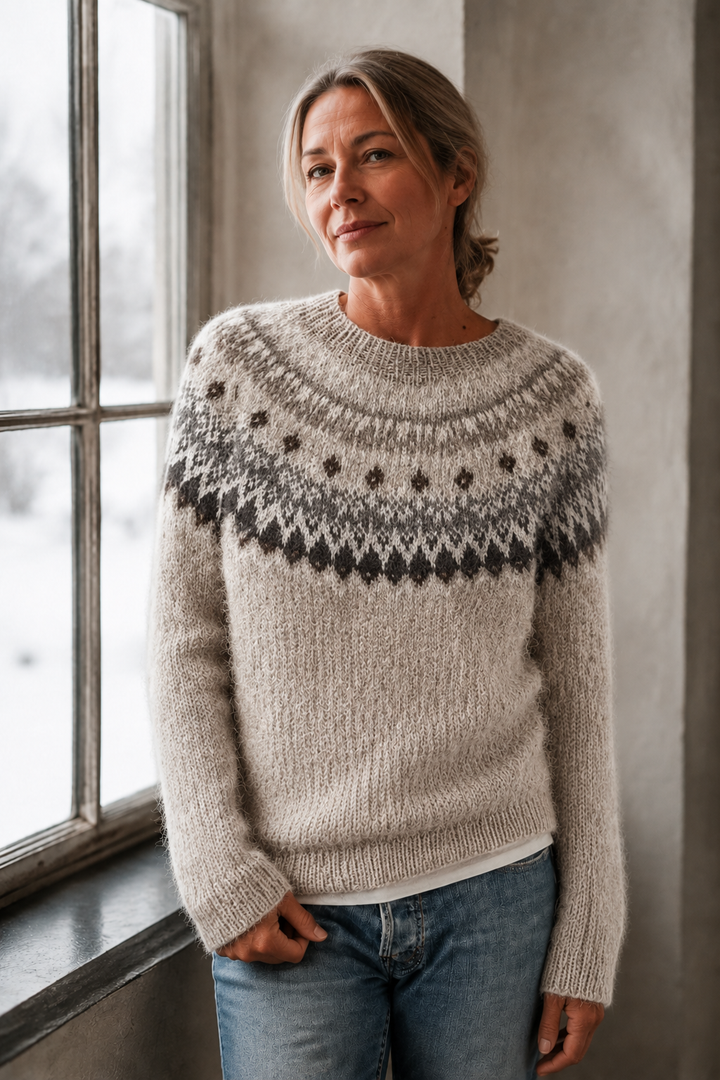 Petra | LUXURIOUS AND SOFT CASHMERE PULLOVER - Beige