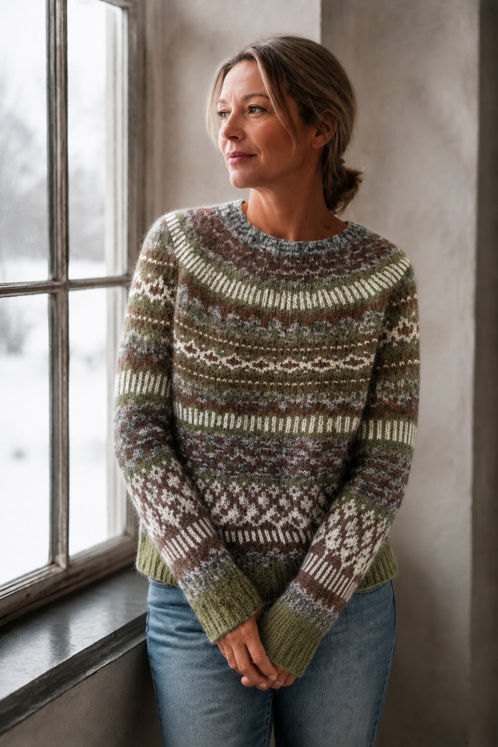 Petra | LUXURIOUS AND SOFT CASHMERE PULLOVER - Green