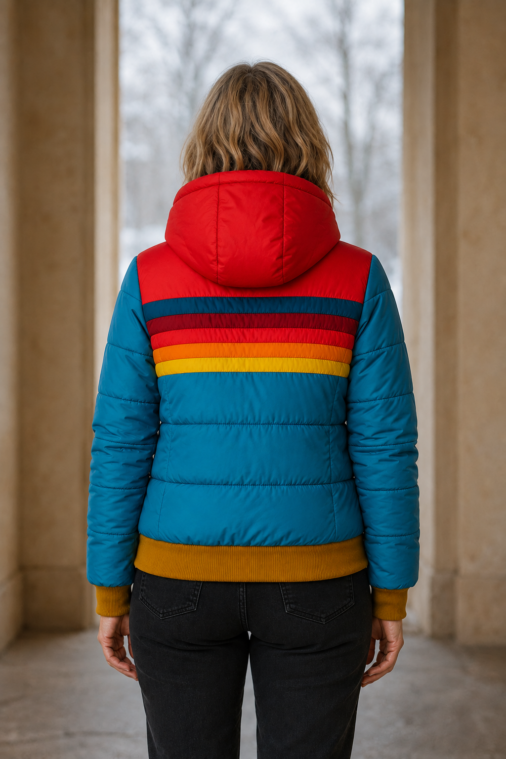 Pierrette | Waterproof Rain Jacket - Blue