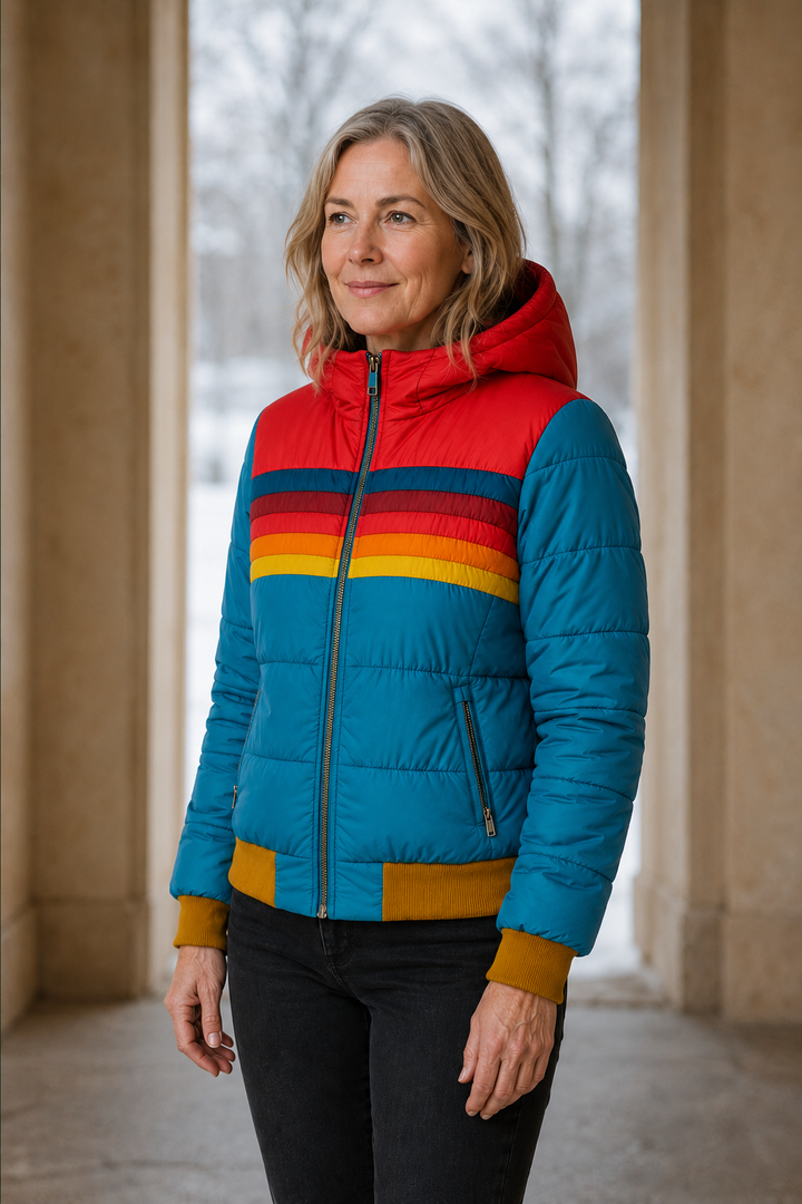 Pierrette | Waterproof Rain Jacket - Blue