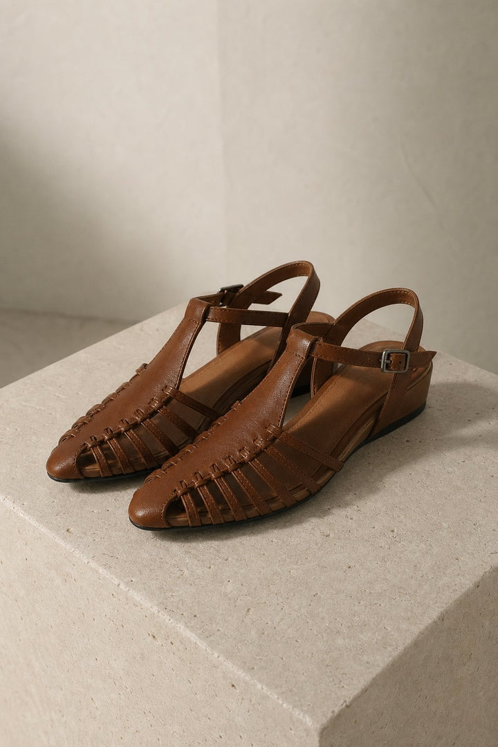 Ulrique | Pointed Slingback Block Heels