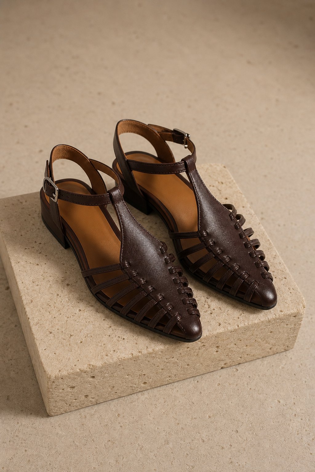 Ulrique | Pointed Slingback Block Heels