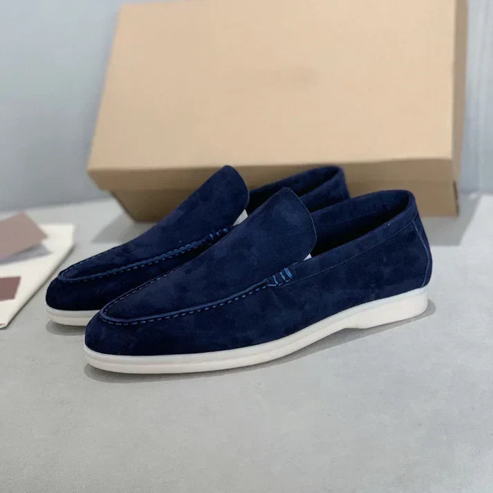 Arthur | Lined Suede Casual Loafers