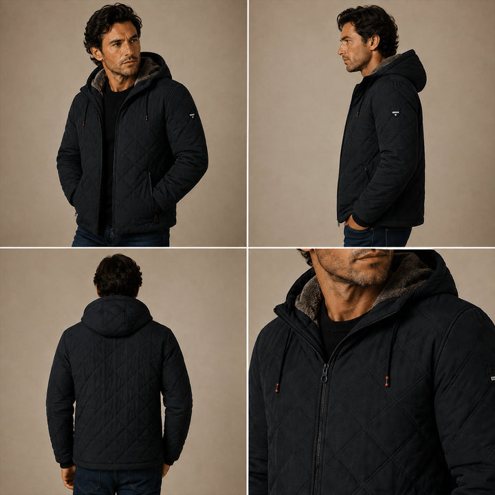 Philibert | Fleece Lined Quilted Puffer