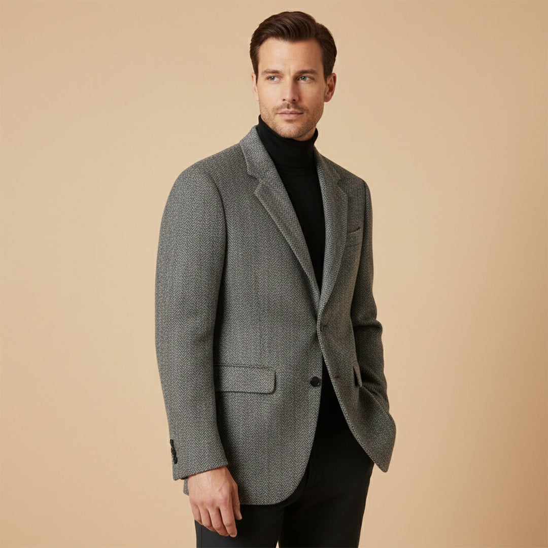 Fernand | Herringbone Tweed Blazer