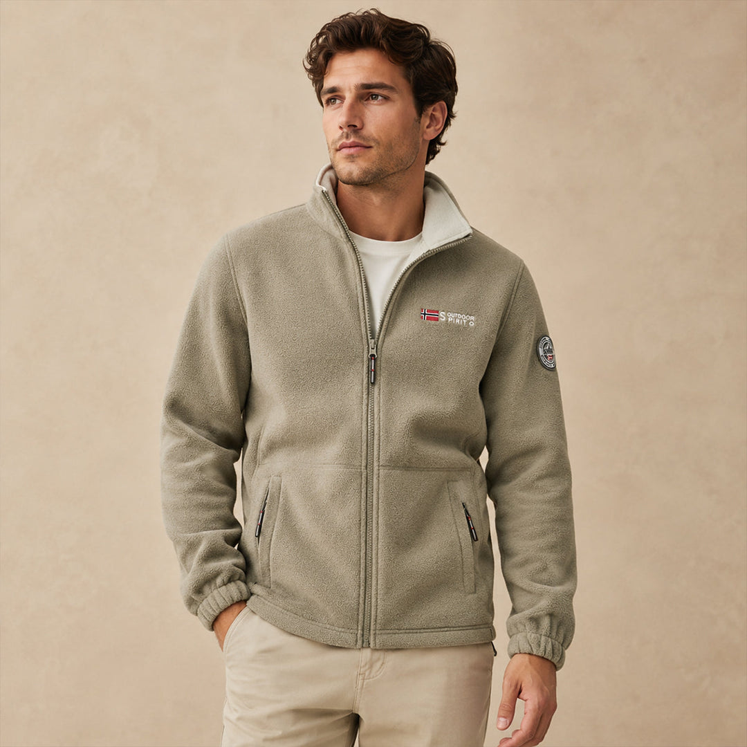 Celestin | Stand Collar Fleece Jacket