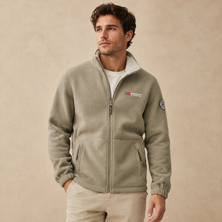 Celestin | Stand Collar Fleece Jacket