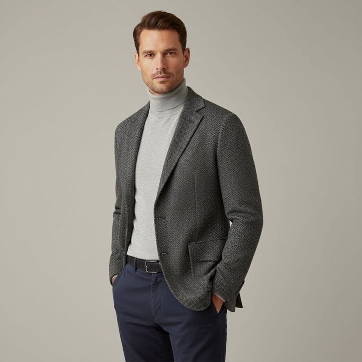 Theodore | Pure Wool Tweed Blazer