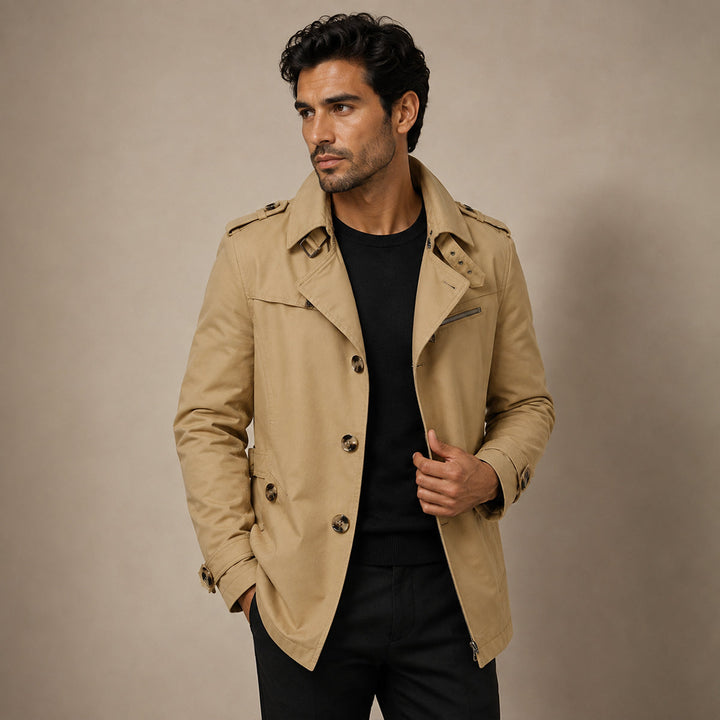 Marcellin | Double Breasted Trench Coat