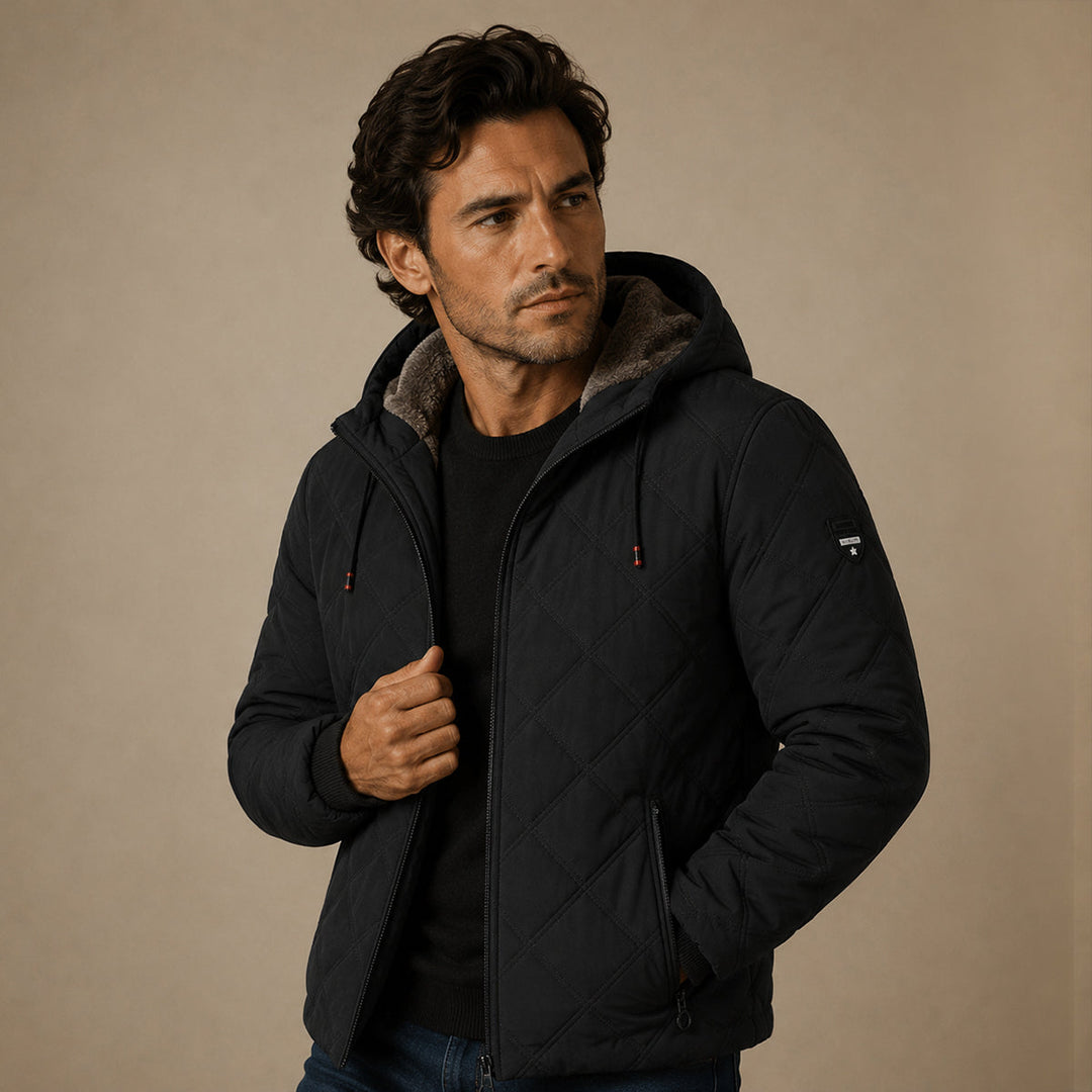 Philibert | Fleece Lined Quilted Puffer