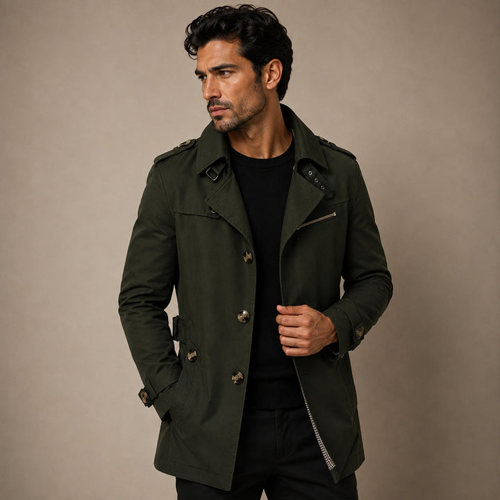 Marcellin | Double Breasted Trench Coat