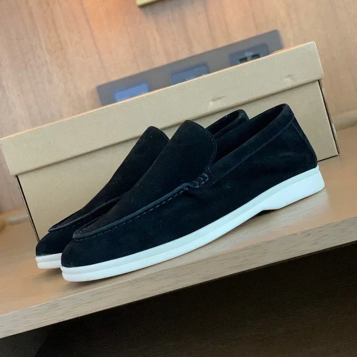 Arthur | Lined Suede Casual Loafers