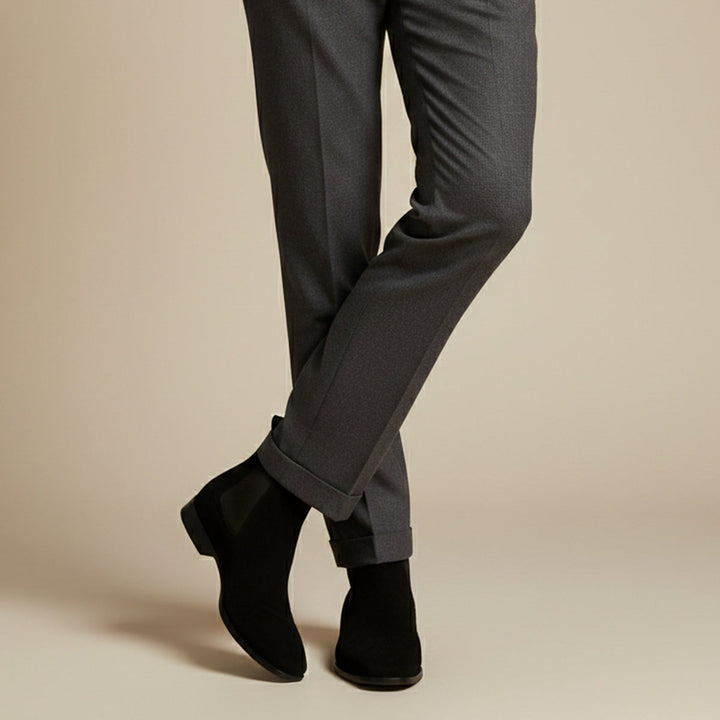Alcide | Brushed Leather Chelsea Boot