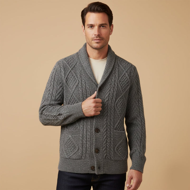 Ambroise | Soft Knit Side Pocket Cardigan