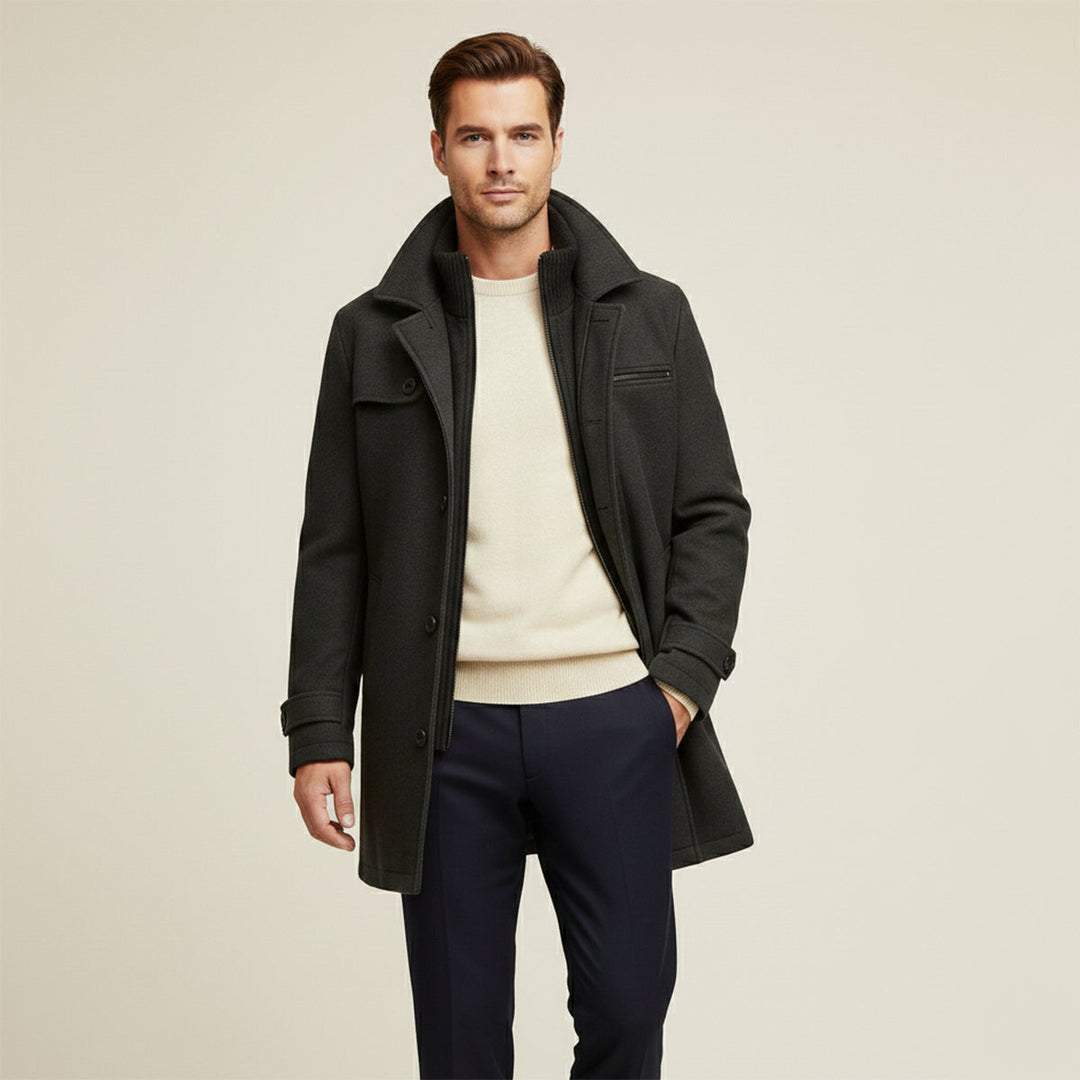 Josaphat | Funnel Neck Waterproof Coat