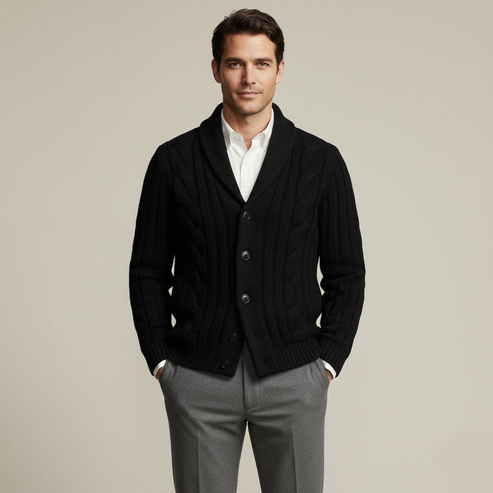 Zacharie | 100% Merino Button Cardigan