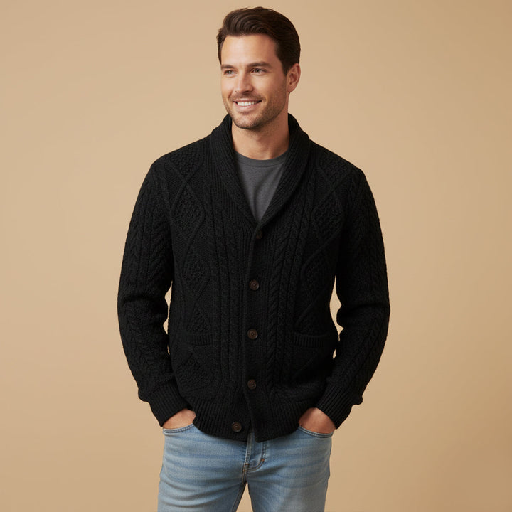 Ambroise | Soft Knit Side Pocket Cardigan