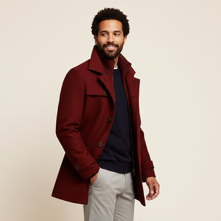 Josaphat | Funnel Neck Waterproof Coat