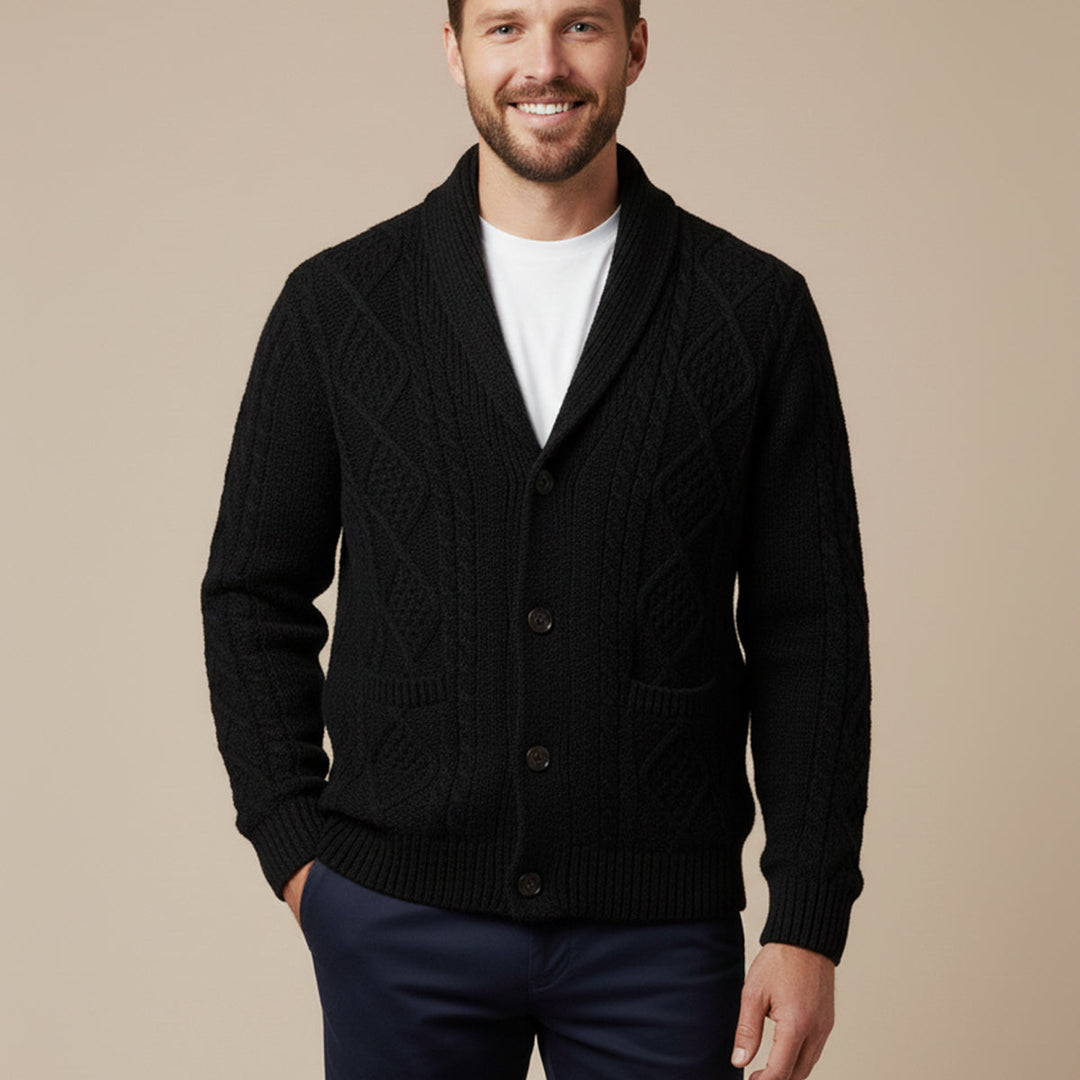 Yves | 100% Cashmere Button Cardigan