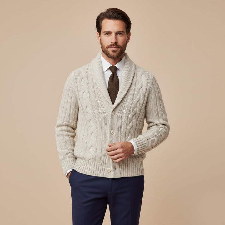 Zacharie | 100% Merino Button Cardigan