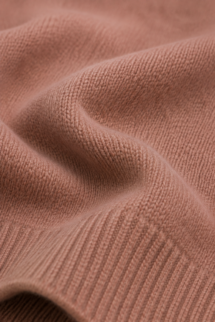Thomasine | Half Zip Knit Two Piece Set - fabric close-up