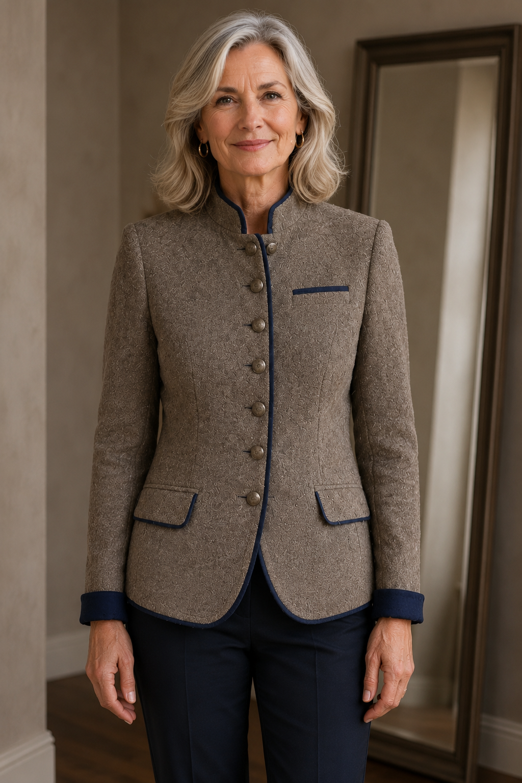 Vanessa tailored blazer closed