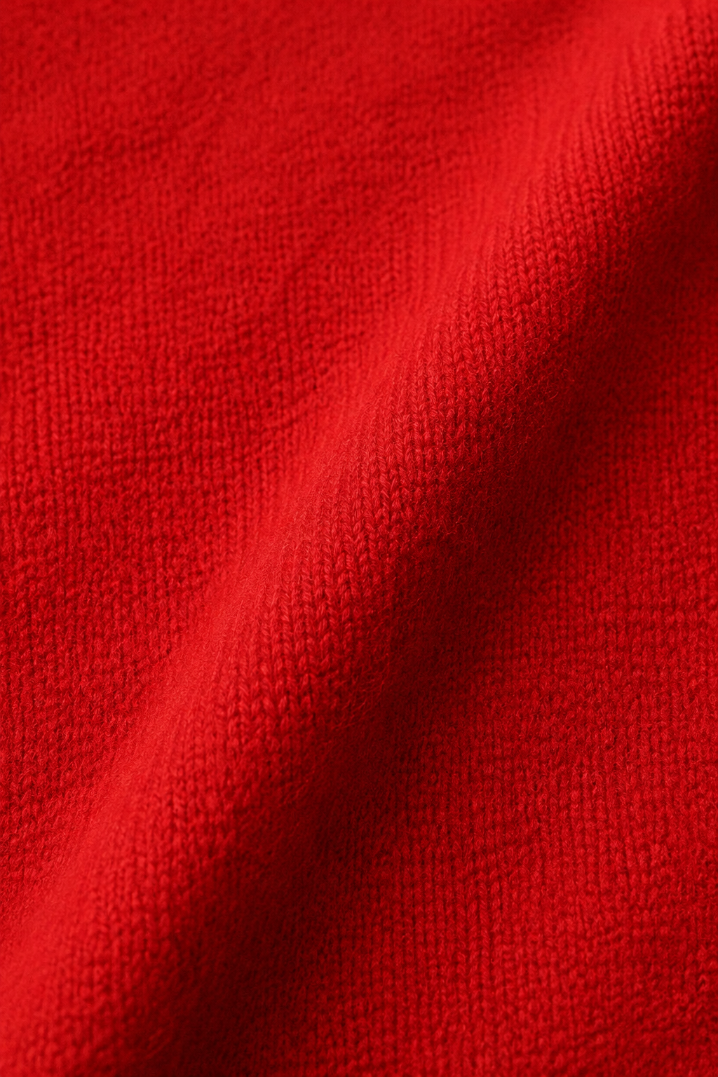 Wool Knit High Neck Dress fabric close-up
