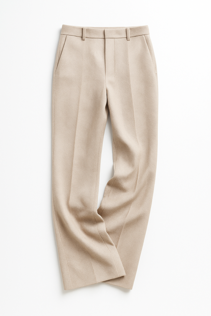 Colombine | 45% Wool Straight Leg Pants