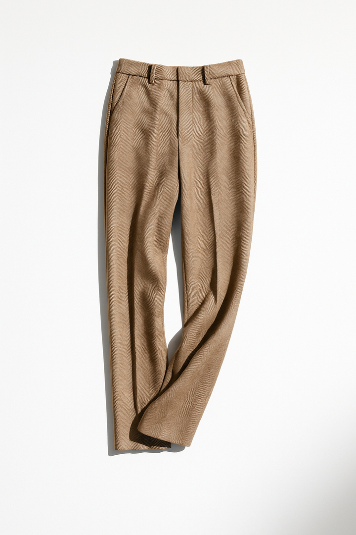 Colombine | 45% Wool Straight Leg Pants