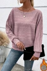Jane | Fine Knit Crew Neck Tee