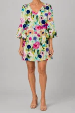 Mavis | Watercolour Print Shift Dress
