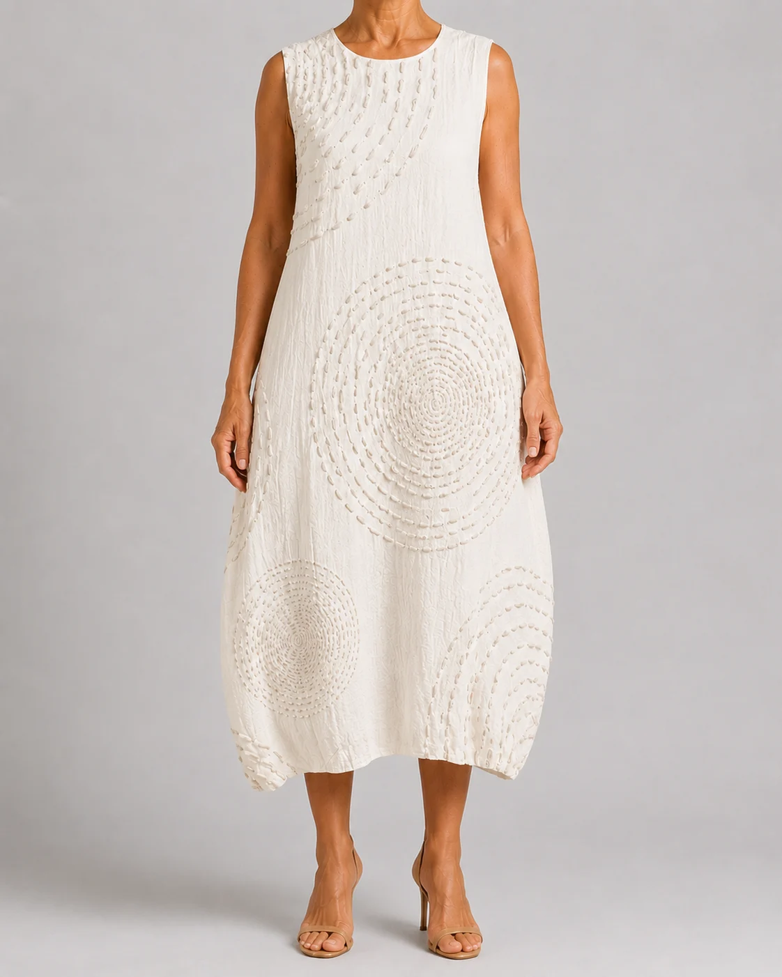 Eveline | Open Crochet Knit Maxi Dress